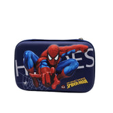 3D Spider Man Purple Pencil Case For Boys